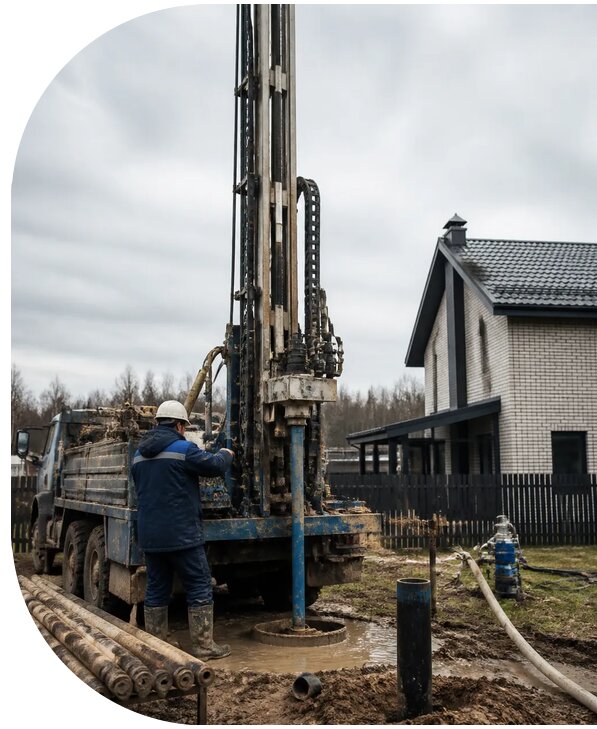 Бурение скважин на воду под ключ в Ногинске от 121572 р. | АПаруса-Нгн