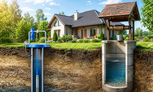 Автономное водоснабжение загородного дома Ногинск: скважина или колодец 